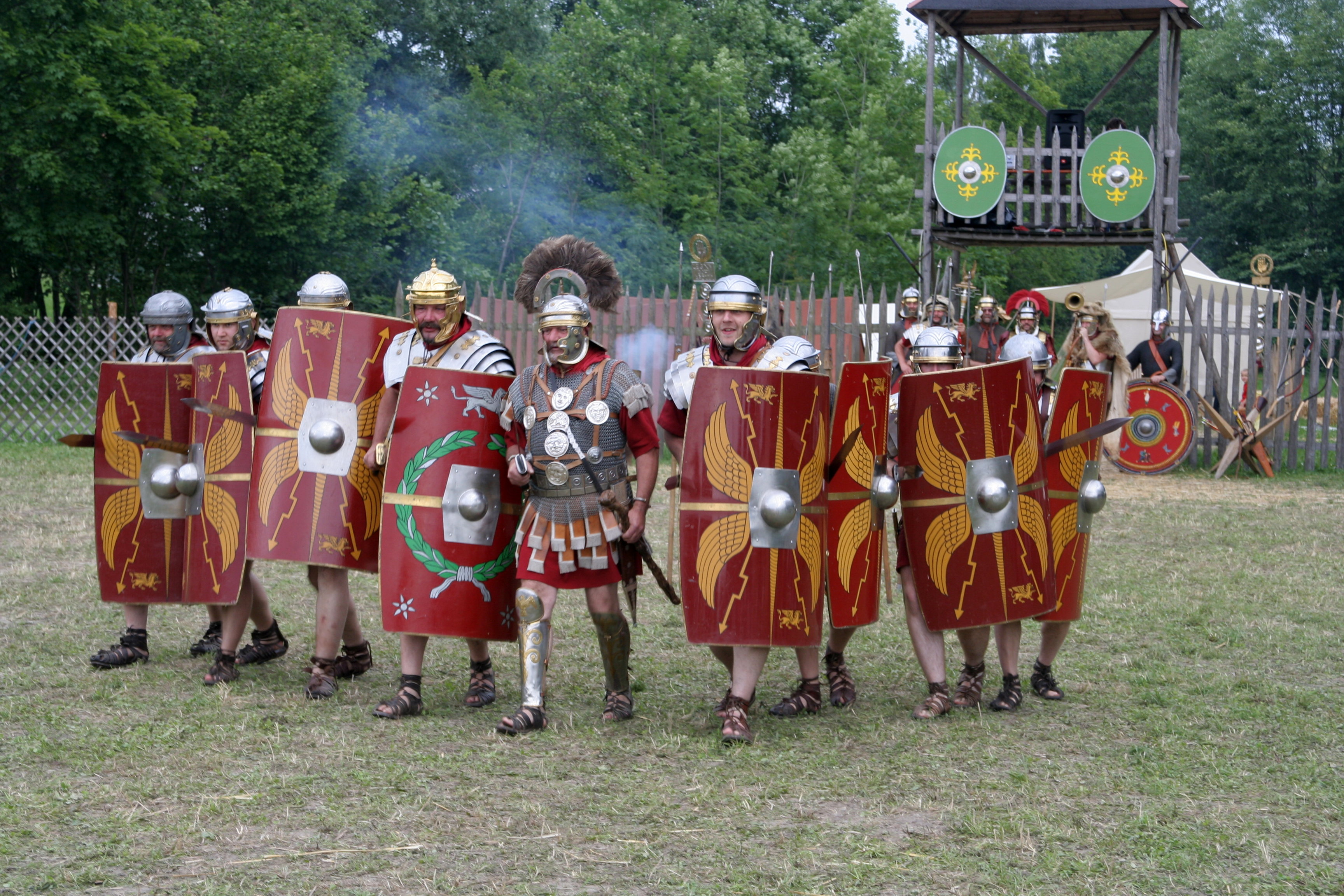 Campamento romano cercano al IES Vadinia